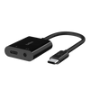 Buy Belkin RockStar™ 3.5mm Audio+USB-C™ Charge Adapter, supports fast charging up to 60W in Jordan - Phonatech