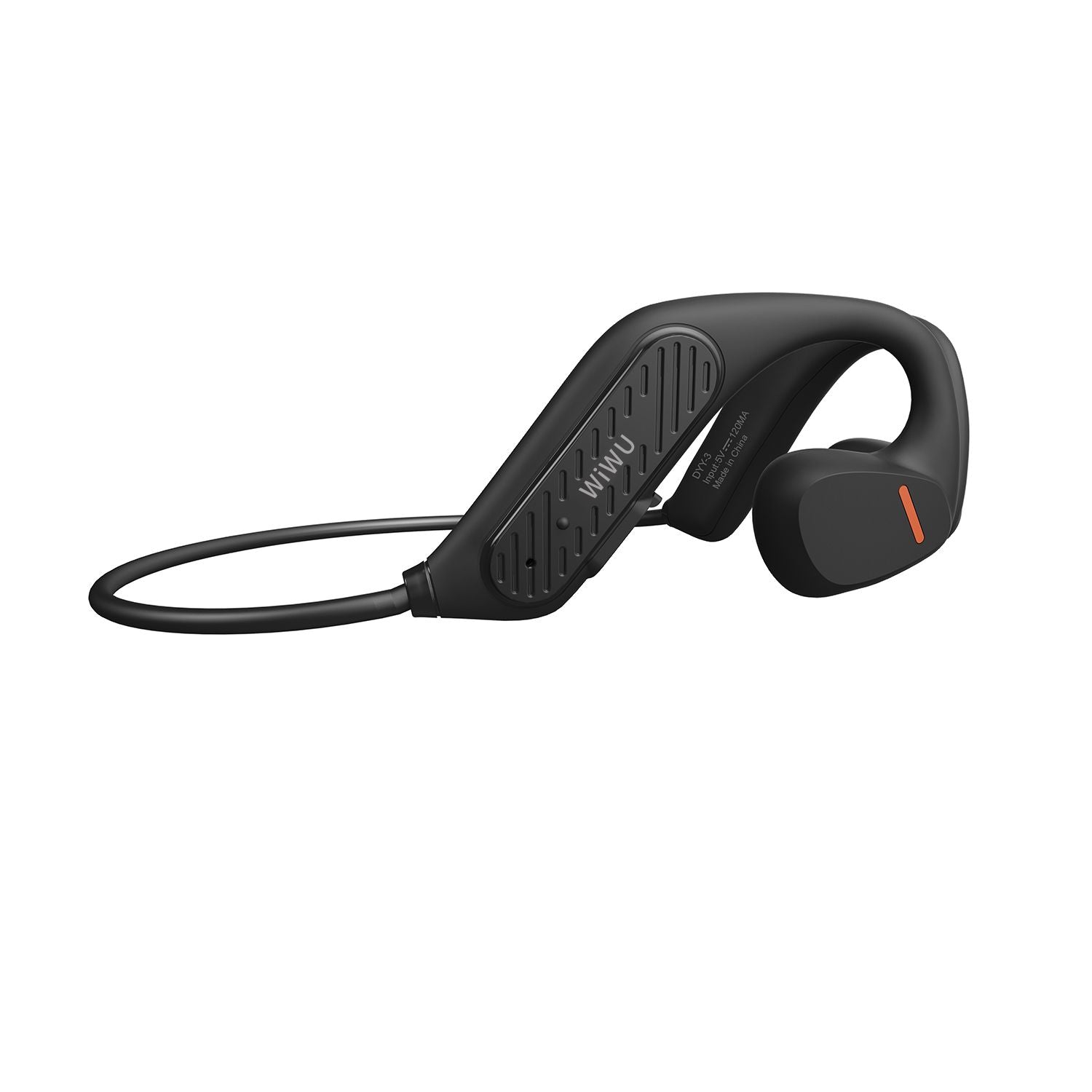 Buy Wiwu Q1 air conduction wireless headset - black in Jordan - Phonatech