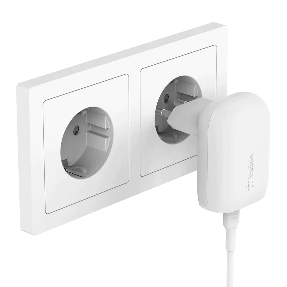 Buy Belkin BOOST CHARGE USB-C PD 3.0 PPS Wall Charger 30W White in Jordan - Phonatech