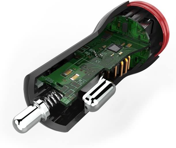 Buy Anker Car Charger, Mini 24W 4.8A Metal Dual USB Car Charger in Jordan - Phonatech