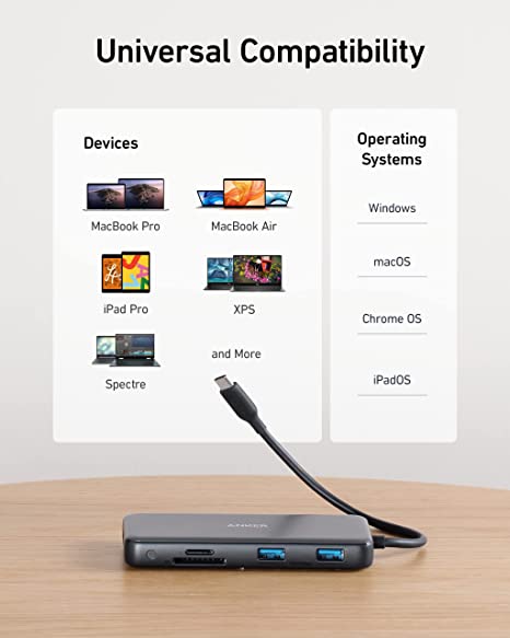 Buy Anker PowerExpand 8-in-1 10Gbps USB-C Hub  Gray in Jordan - Phonatech
