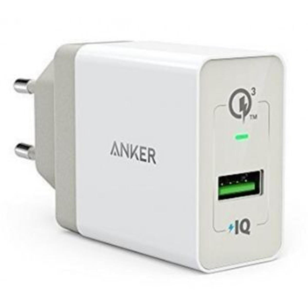 Buy Anker PowerPort+ 1 with Quick Charge 3.0 EU White in Jordan - Phonatech
