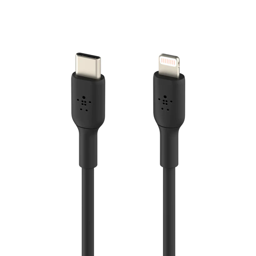 Buy Belkin BOOSTCHARGE USB-C to Lightning Cable Black in Jordan - Phonatech