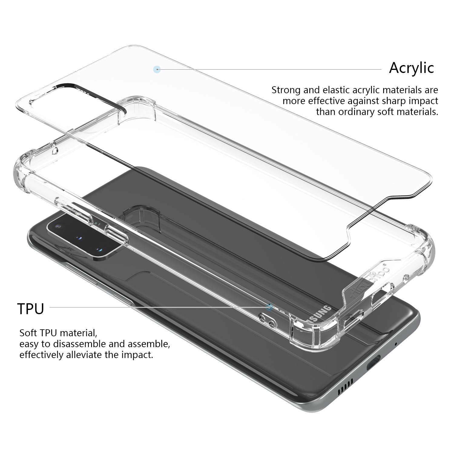 Buy Atouchbo clear King Kong protective case (iPhones) in Jordan - Phonatech