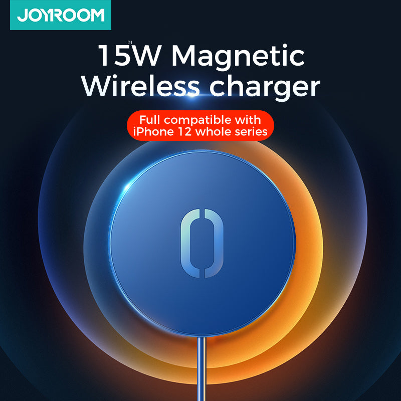 Buy Joyroom 15W Magnetic Fast Wireless Charger with Type-C Connector in Jordan - Phonatech