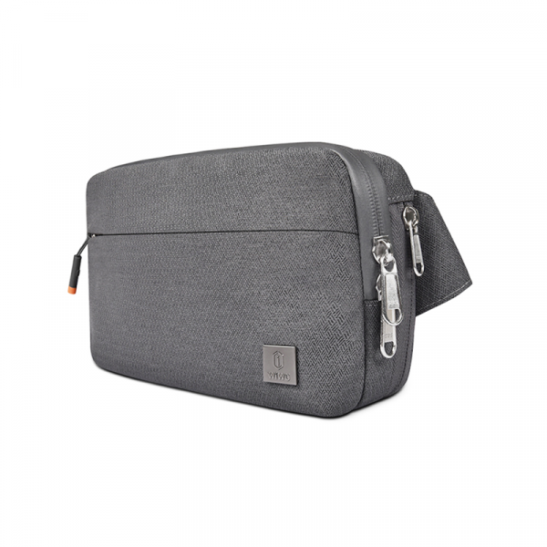 Buy Wiwu alpha chest package crossbody bag (26*15*7cm) - gray in Jordan - Phonatech