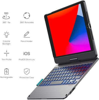 Buy Wiwu waltz rotating magic smart keyboard case for ipad pro 11" (3rd generation) and ipad air (4th generation) 10.9 in Jordan - Phonatech