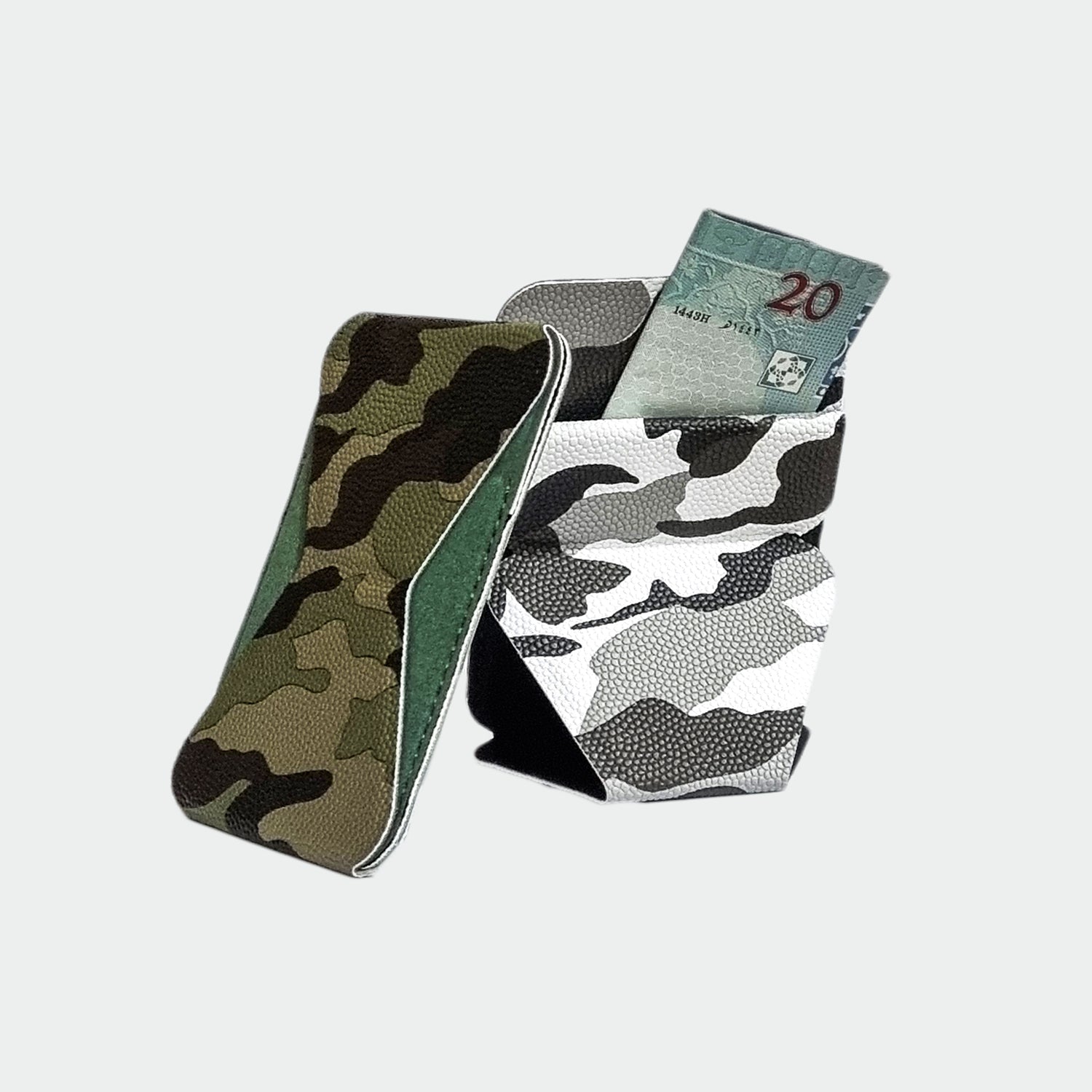 Buy Camouflage phone stand and wallet in Jordan - Phonatech