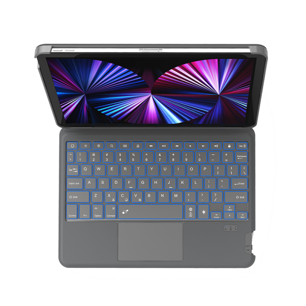Buy Wiwu combo touch keyboard case for iPad 10.9"/11" - gray in Jordan - Phonatech