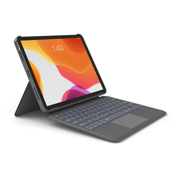 Buy Wiwu combo touch keyboard case for ipad 10.2"/10.5" - gray in Jordan - Phonatech