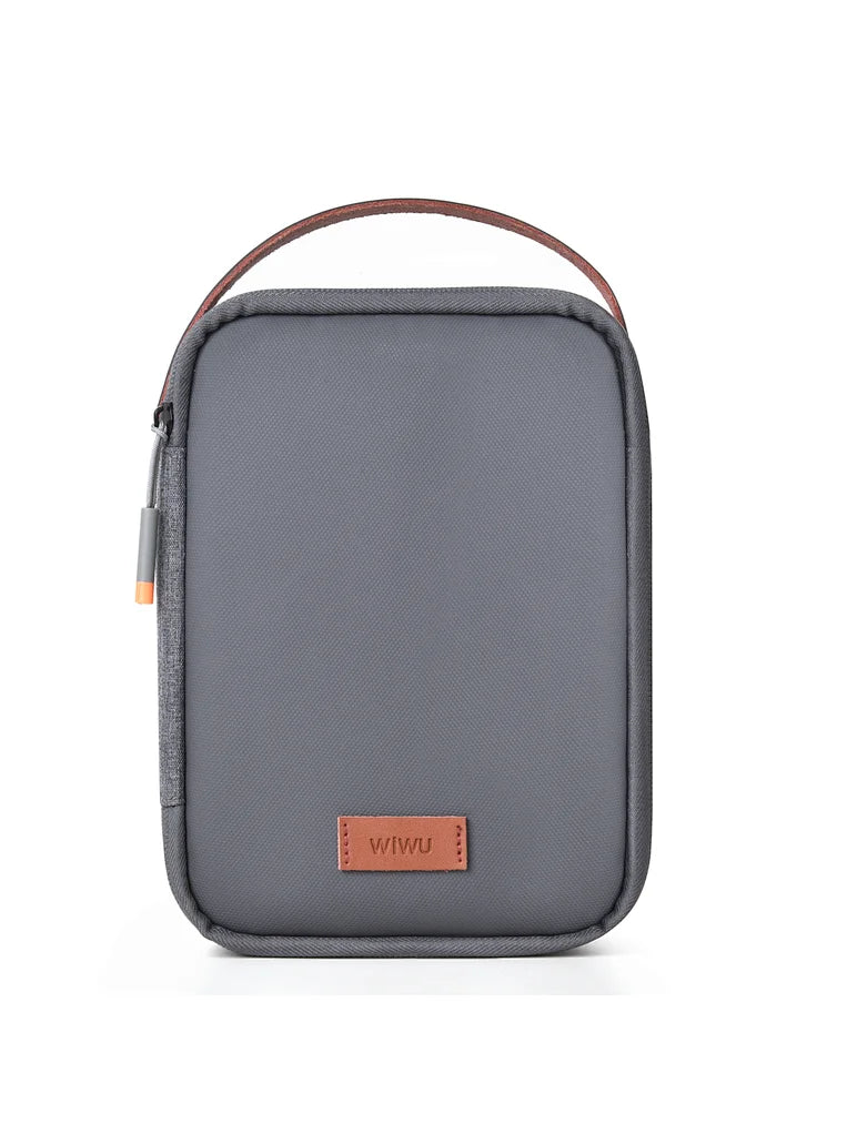 Buy WiWU Minimalist Travel Pouch for Electronics Macbook Accessorie Organizer Bag in Jordan - Phonatech