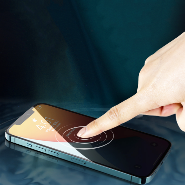 Buy Wiwu iprivacy hd anti-peep tempered glass screen protector 2.5d for iphone 12 mini (5.4") in Jordan - Phonatech