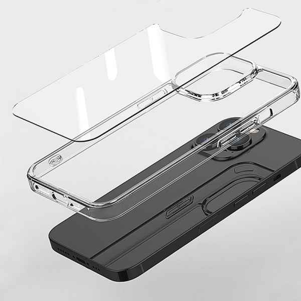 Buy Wiwu magnetic crystal series anti-drop case for iphone 14 pro (6.1") - transparent in Jordan - Phonatech
