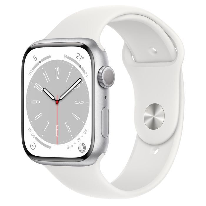 Buy Apple Watch Series 8 GPS Silver Aluminum Case with Sport Band in Jordan - Phonatech