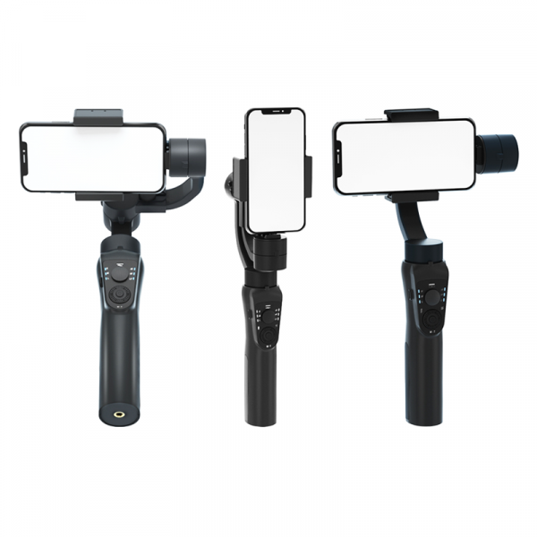 Buy Wiwu 3-axis handheld smartphone gimbal stabilizer phone holder - black in Jordan - Phonatech