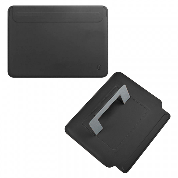 Buy Wiwu skin pro slim stand sleeve for macbook air 13.3" - black in Jordan - Phonatech
