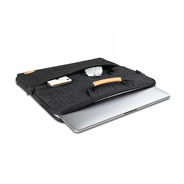 Buy Wiwu smart stand sleeve for 13.3" air macbooks/laptop bag - black in Jordan - Phonatech