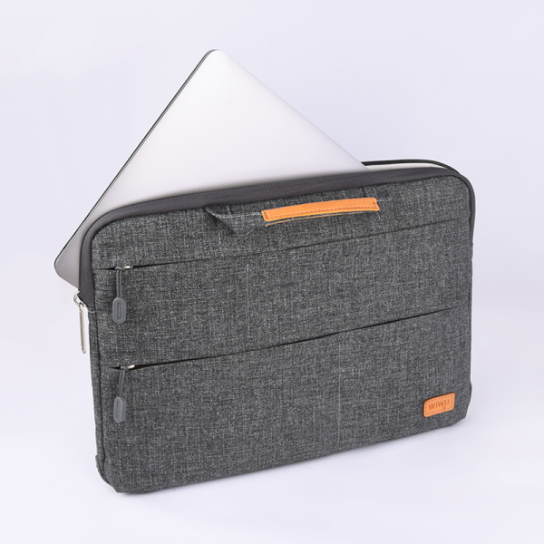 Buy Wiwu smart stand sleeve for 13.3" air macbooks/laptop bag - gray in Jordan - Phonatech