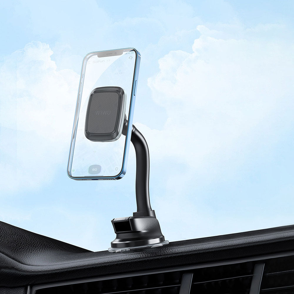 Buy Wiwu CH018 Magnetic Flexible Spiral Suction Cup Design Car Phone Holder in Jordan - Phonatech