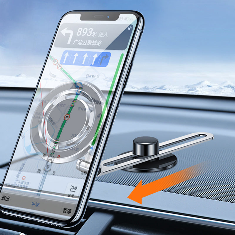 Buy Wiwu CH025 360 Degree Rotating Magnetic Flat Floor Version Car Phone Holder in Jordan - Phonatech