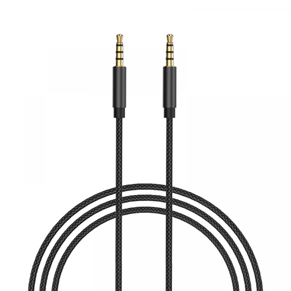 Buy Wiwu 3.5mm stereo aux cable 1m - black in Jordan - Phonatech