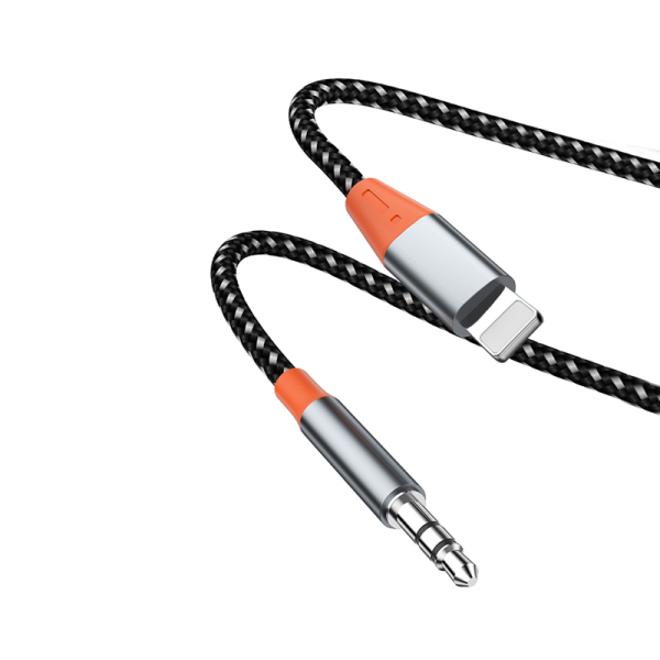Buy Wiwu yp06 lightning to 3.5mm audio cable - gray in Jordan - Phonatech