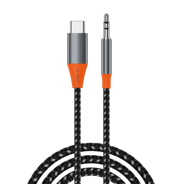 Buy Wiwu yp07 type-c to 3.5mm audio cable - gray in Jordan - Phonatech
