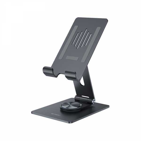 Buy WIWU ZM106 DESKTOP ROTATION STAND FOR MOBILE PHONE AND TABLET - SPACE GRAY in Jordan - Phonatech