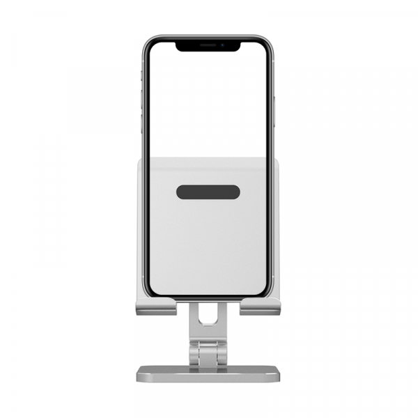 Buy WIWU ZM304 DESKTOP MOBILE STAND FOR PHONE & TABLET - SILVER in Jordan - Phonatech